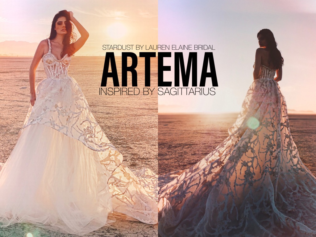 Unveiling Artema: A Wedding Gown Inspired by Sagittarius