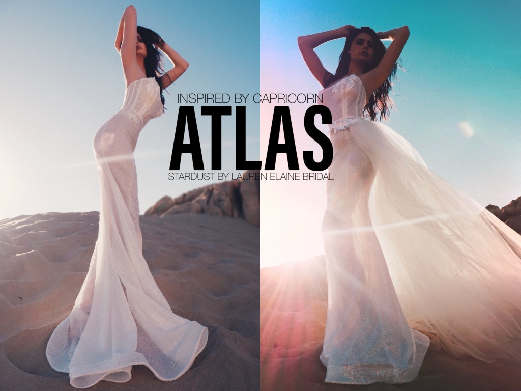 Unveiling “Atlas”: A Capricorn-Inspired Bridal Gown